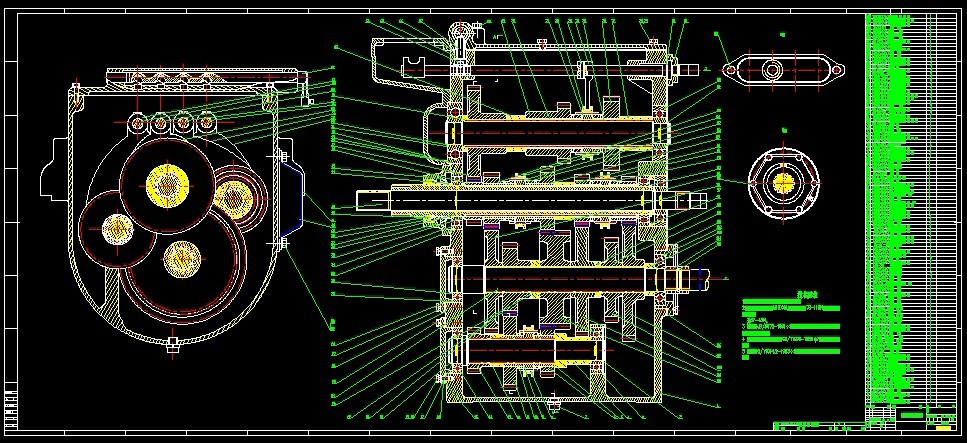 S888-履带拖拉机变速器改进设计Ⅰ