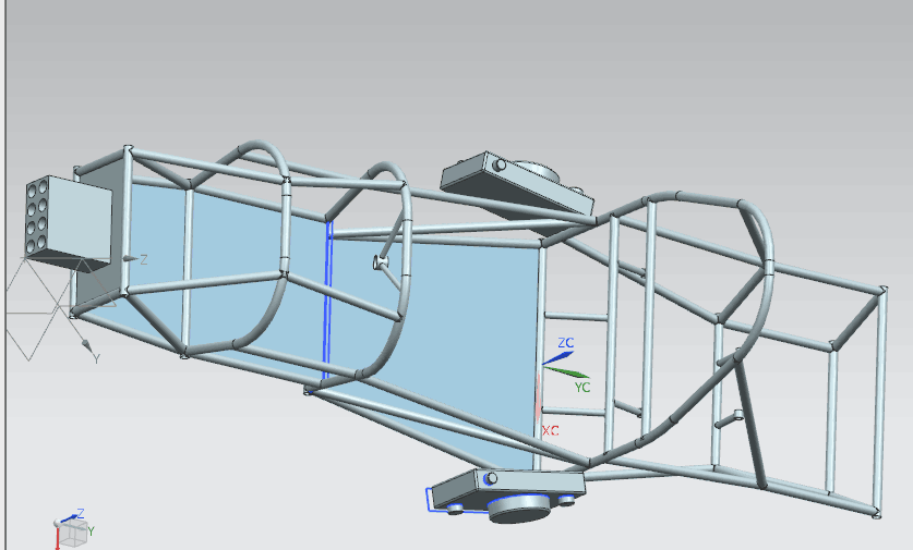 S914-大学生方程式赛车整体车架、标准安全系统、座椅及附件设计[含UG三维图]