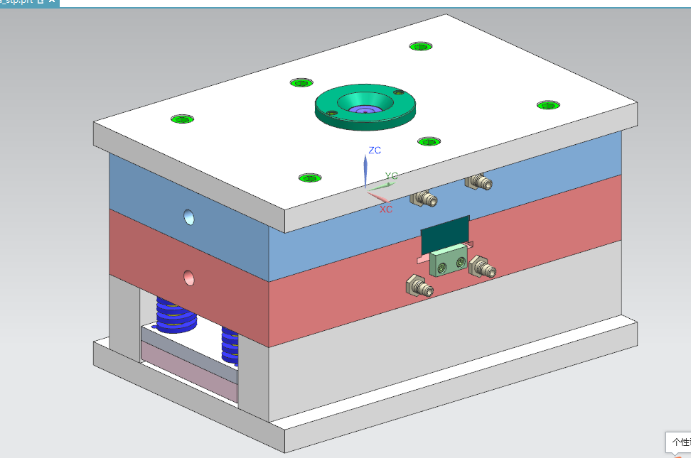 S917-海绵拖把注塑模具设计[含三维图]