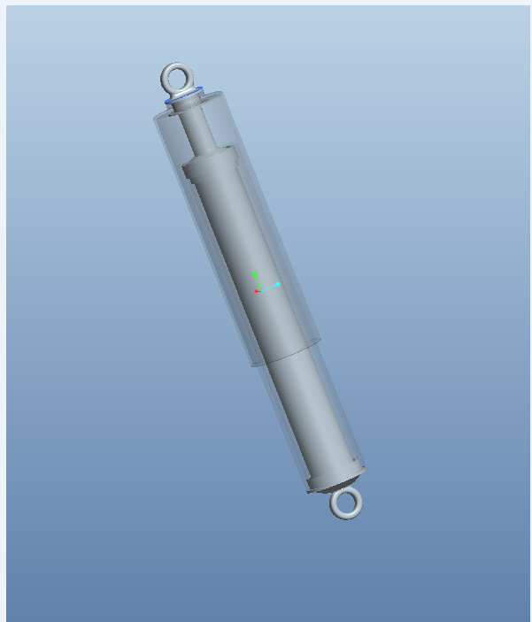 S923-可控并联双筒式减震器设计[含Proe三维图]