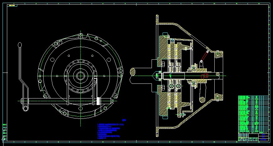 S937-KD1150型载货汽车离合器设计