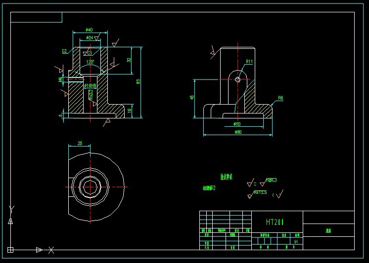 S958-底座零件的工艺规程及钻Φ16孔夹具设计