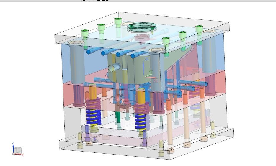 S966-垃圾斗簸箕注塑模具设计[含UG三维图]