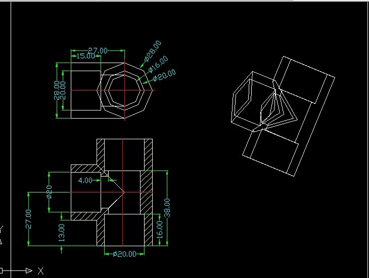 S988-等径三通弯管注塑模具设计
