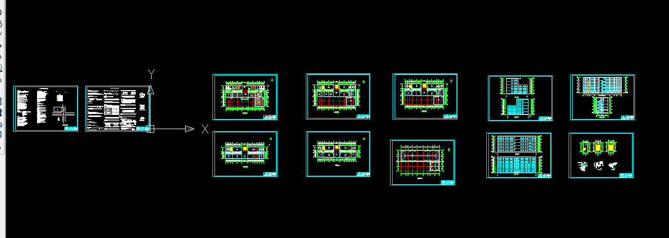 T080-南京市某五层中学综合实验楼设计4200平米