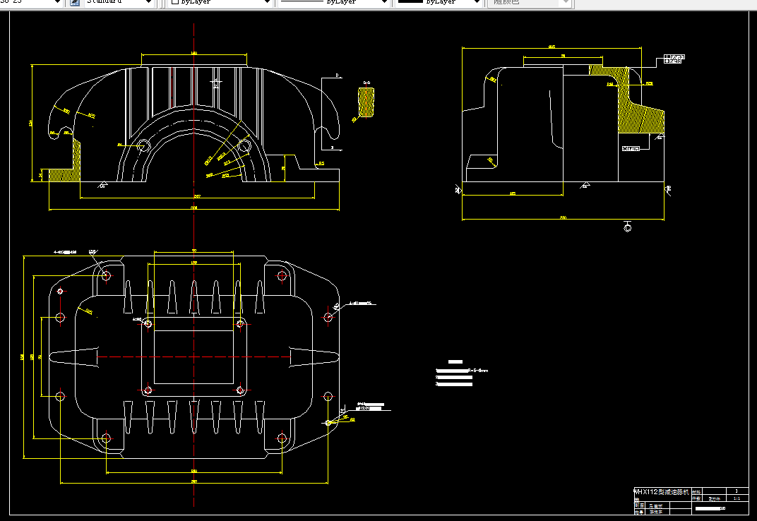 T108-whx112减速器机盖工艺及夹具设计[2套夹具]