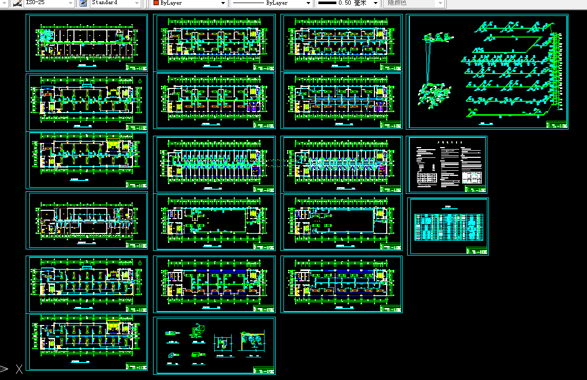 T124-福州市某培训中心空调系统设计