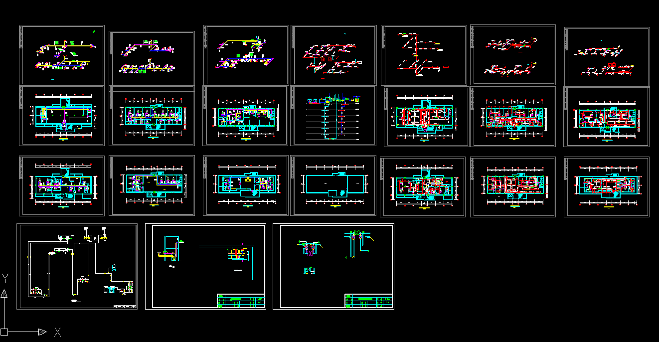 T129-沈阳市某五层商务会馆空调系统设计