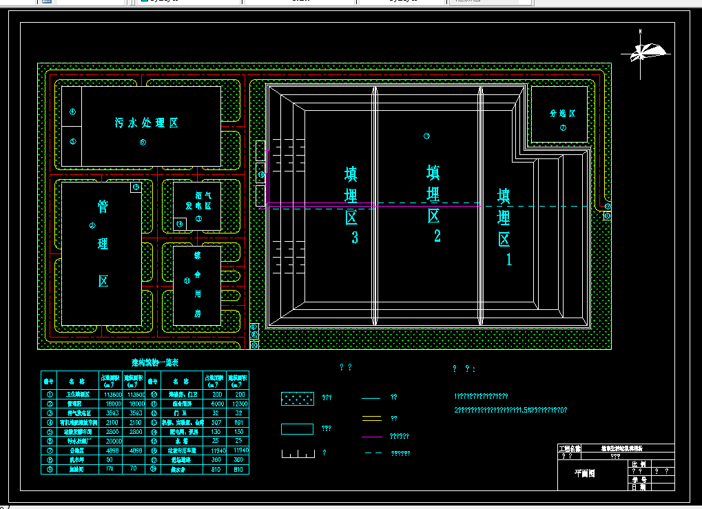 T140-城市垃圾卫生填埋场设计