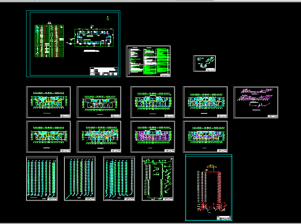 T148-济南市某高层商住楼建筑给水排水工程设计