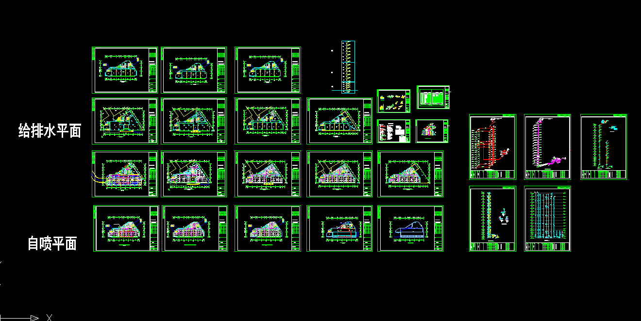 T151-某科技大厦给排水工程设计