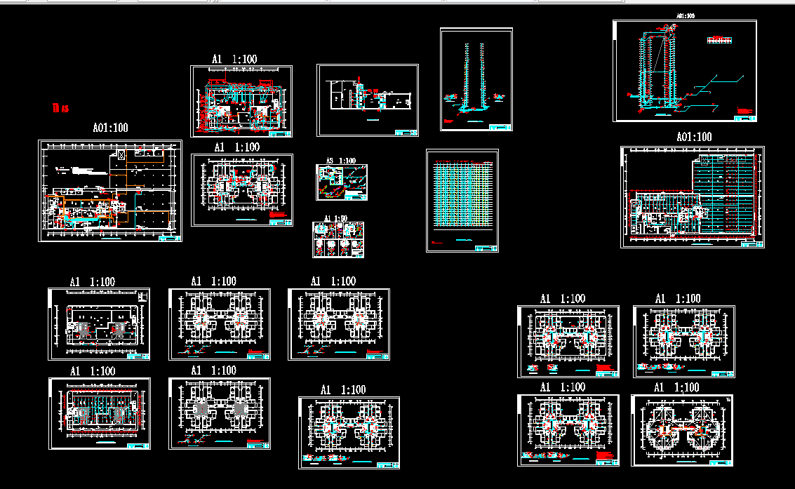T161-27层综合住宅给水排水工程设计