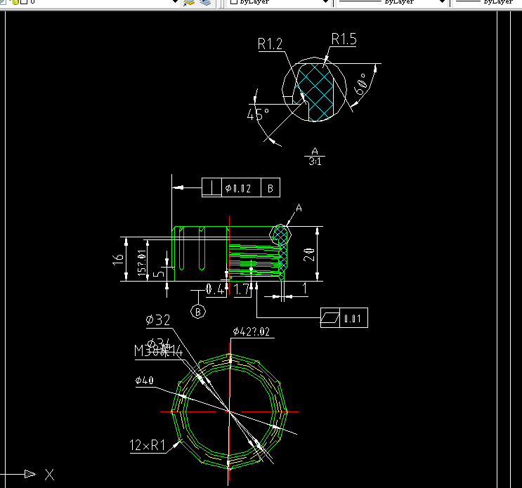 T223-手电筒反光杯杯罩注塑模具设计
