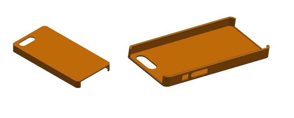 R598-iphone手机保护壳注塑模具设计[含UG三维图]