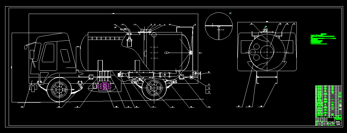 T628-HGC5112YYG油罐车改装设计