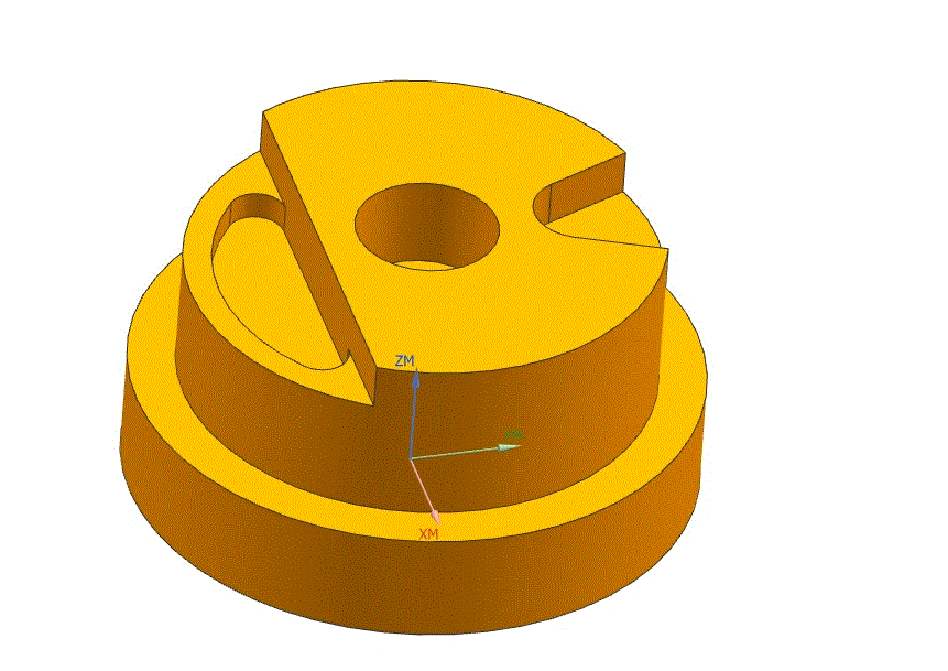 SC135-柱堵数控编程加工斯沃仿真UG建模