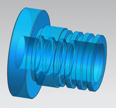 SC388-轴承套零件的工艺设计与数控加工UG三维