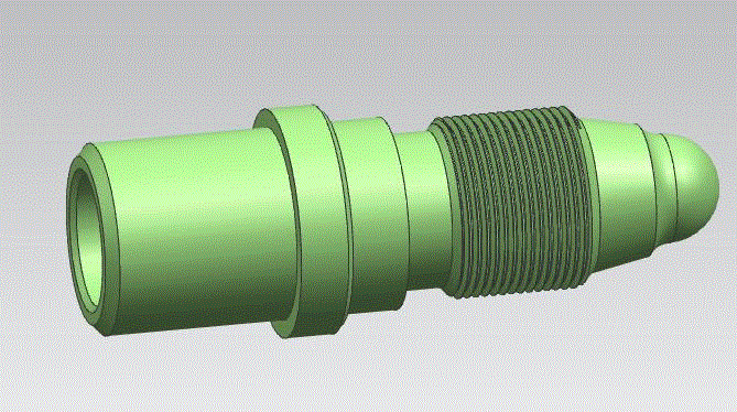 SC392-轴零件的工艺设计与数控加工UG三维-长107