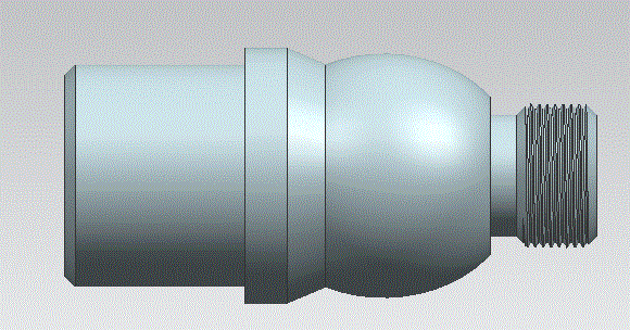 SC406-凸椭圆轴零件数控加工工艺分析与编程UG三维[长100]