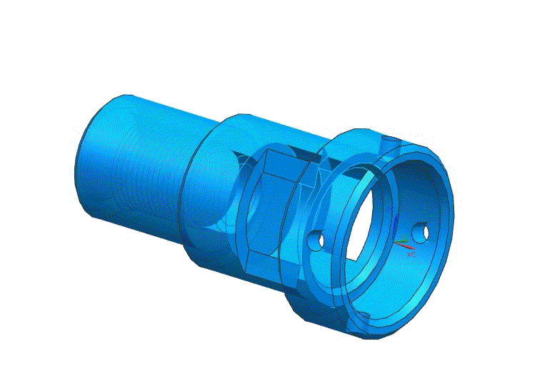 SC413-MY1525自动车床切牙器的加工工艺及数控编程UG三维