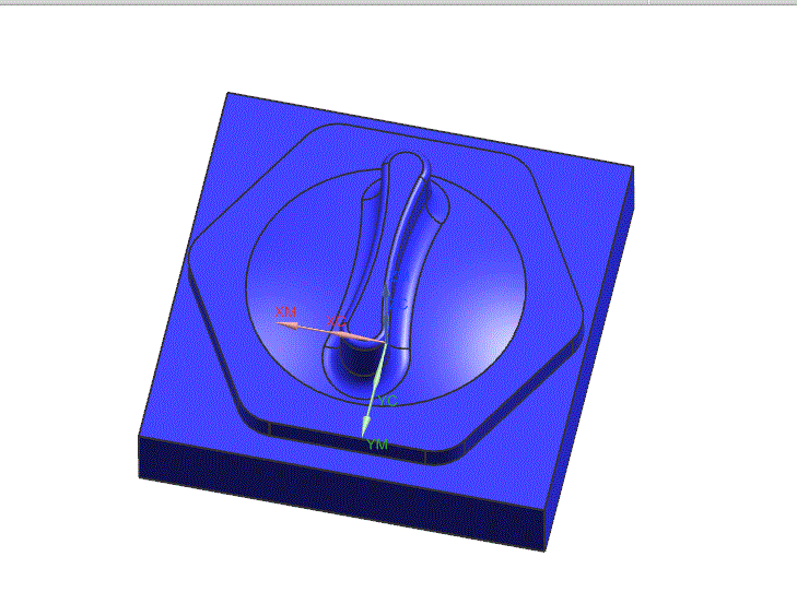 SC447-瓶盖凸模的建模与NC加工[三维UG]