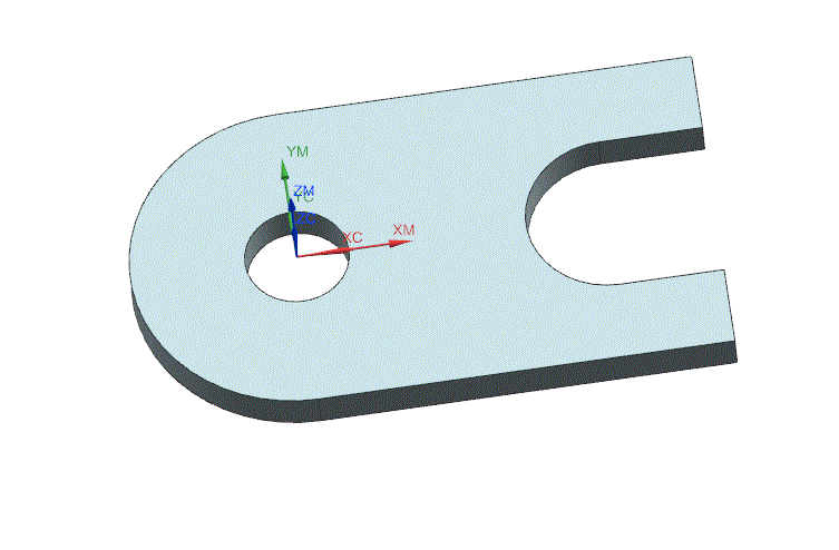 SC467-典型板类零件数控加工工艺和编程设计【U形板】【三维UG】