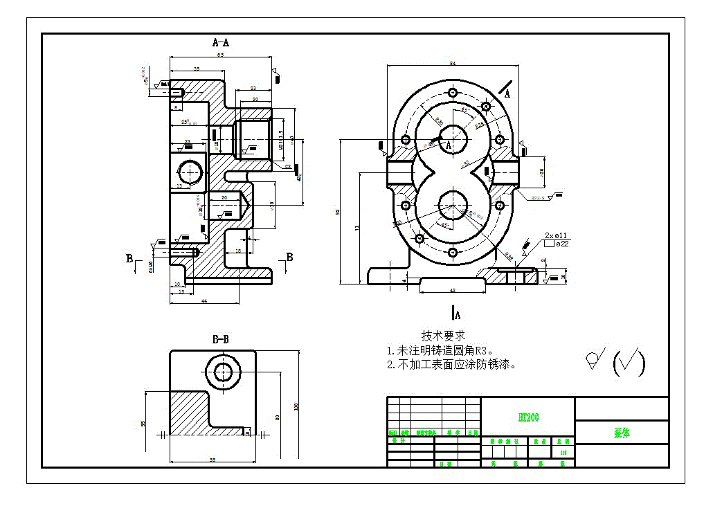 SC147-泵体设计数控编程UG建模数控编程机械加工工艺设计