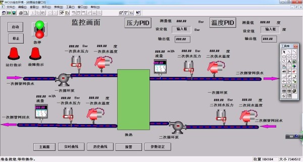 Q743-基于S7-200 PLC及MCGS组态的楼宇供暖节能控制器设计