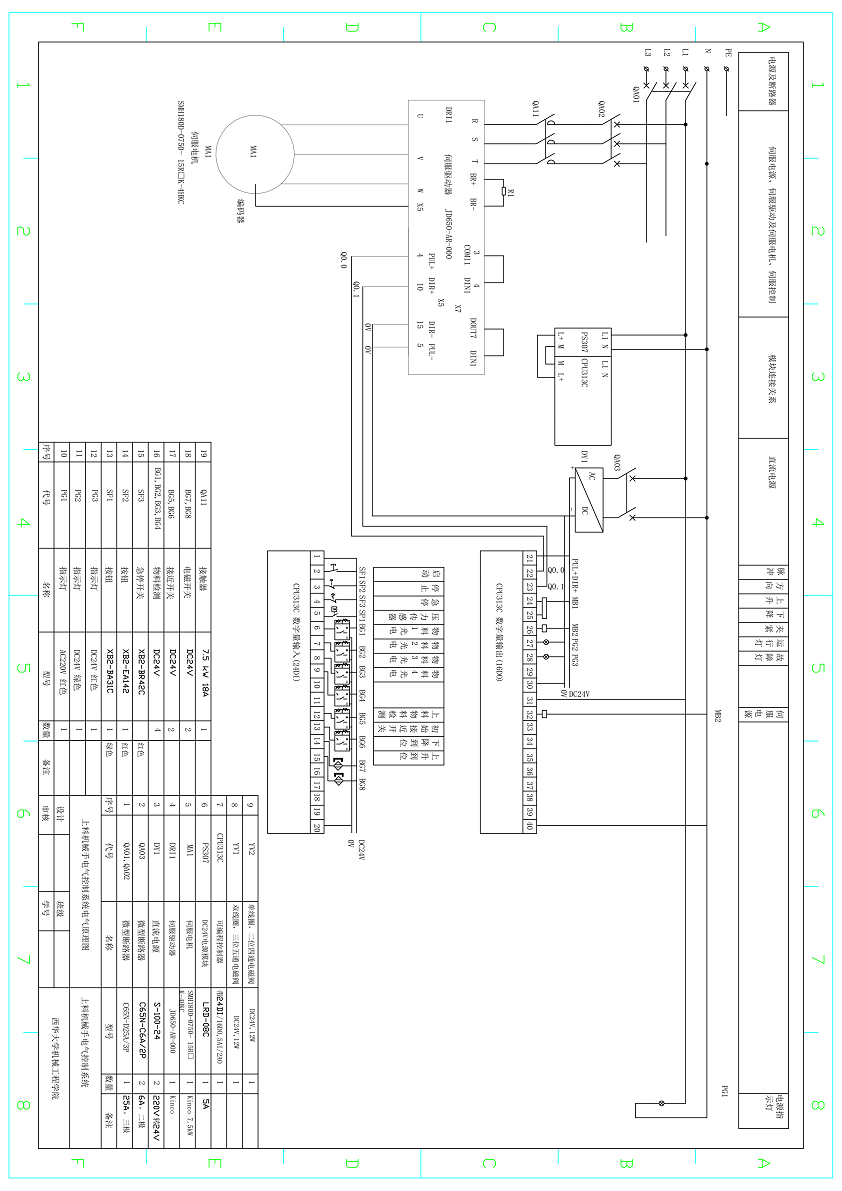 DY327-基于S7-300 PLC的上料机械手电气控制系统设计