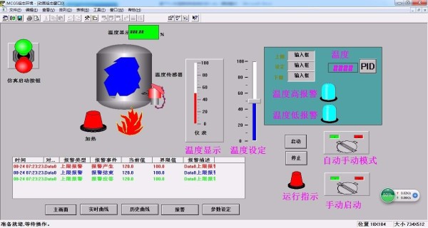 DY471-基于PLC及MCGS组态的温度控制系统设计