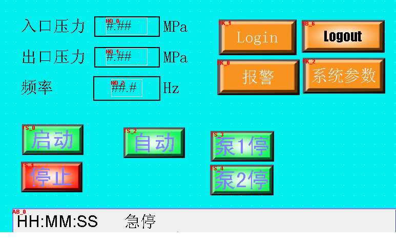 DY1105-基于S7-200 PLC和维纶触摸屏的恒压供水系统控制设计