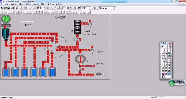 DY298-基于S7-200 PLC及MCGS组态的COD在线分析仪的设计