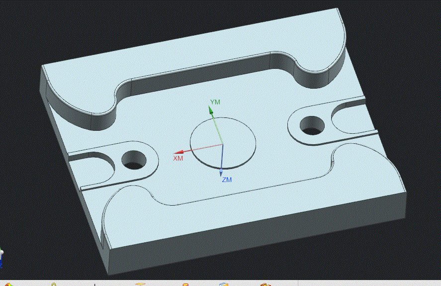 SC480-型腔零件数控加工及工艺分析【三维UG】