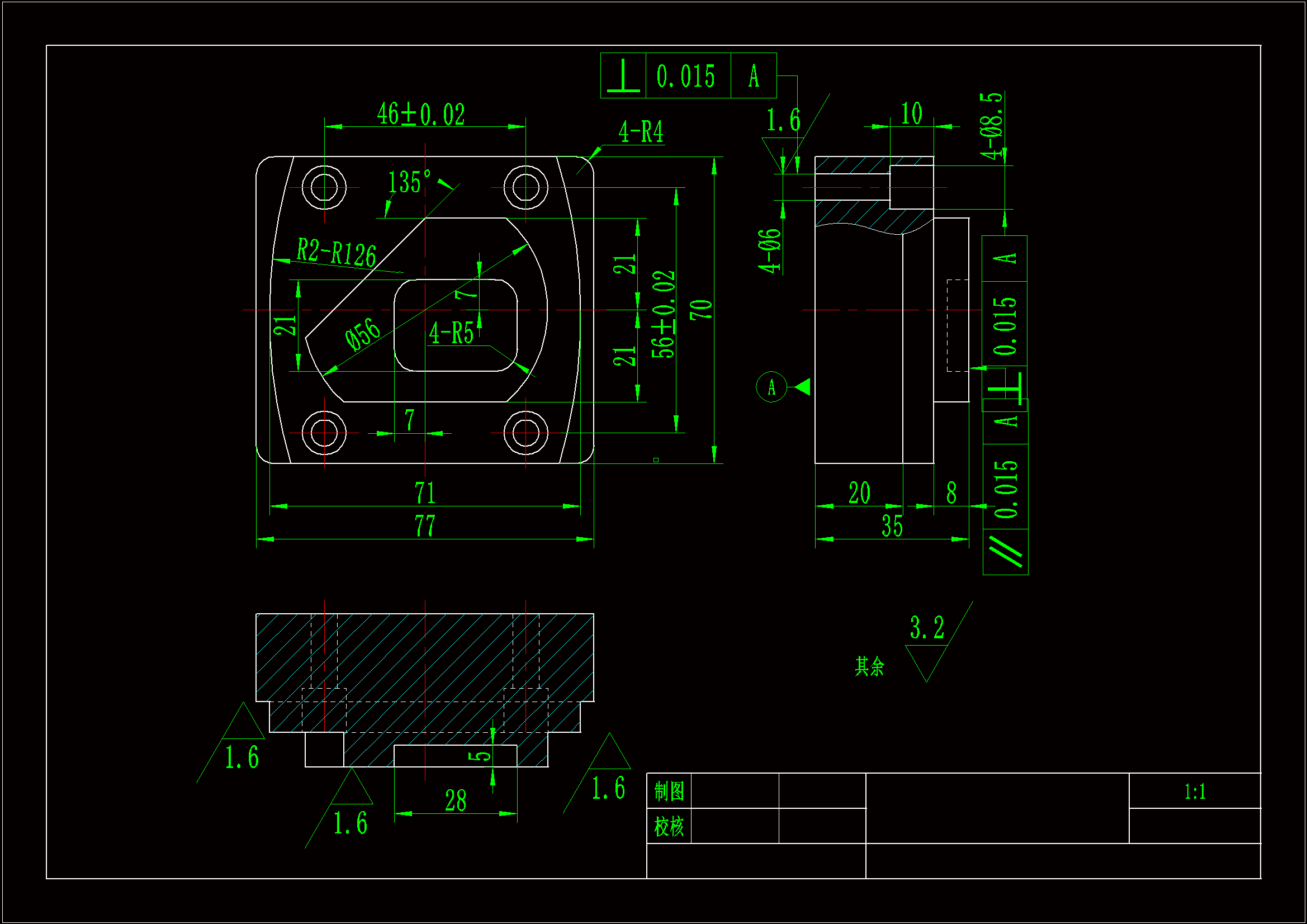 SC120-某凸模零件的加工工艺分析及数控编程[含CAD图纸+mastercam三维图+说明书]