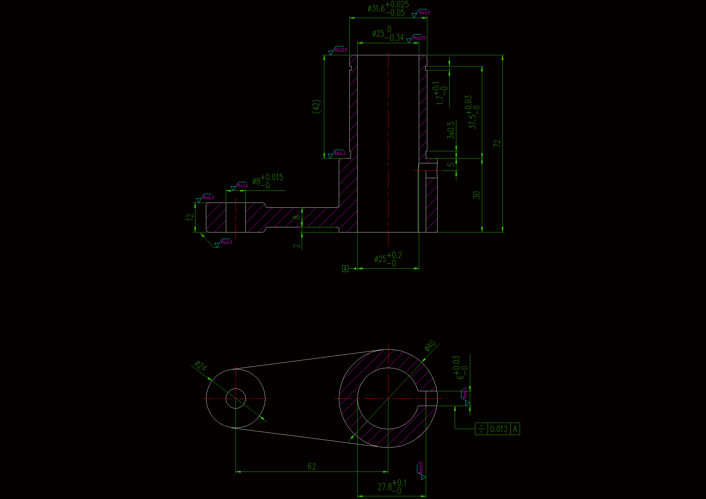 JJ577-轴套机械加工工艺规程及钻Φ6孔夹具设计