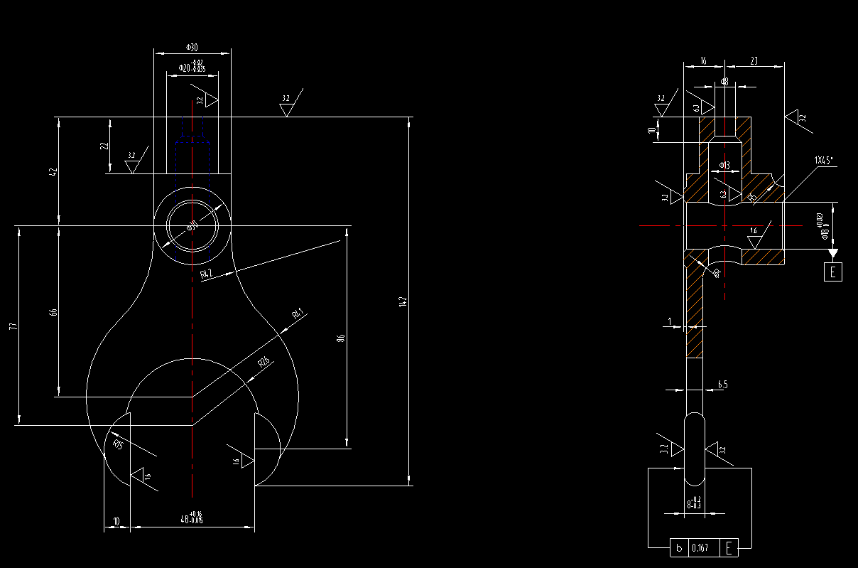 P309-柴油机推手机械加工工艺规程及铣右端面夹具设计