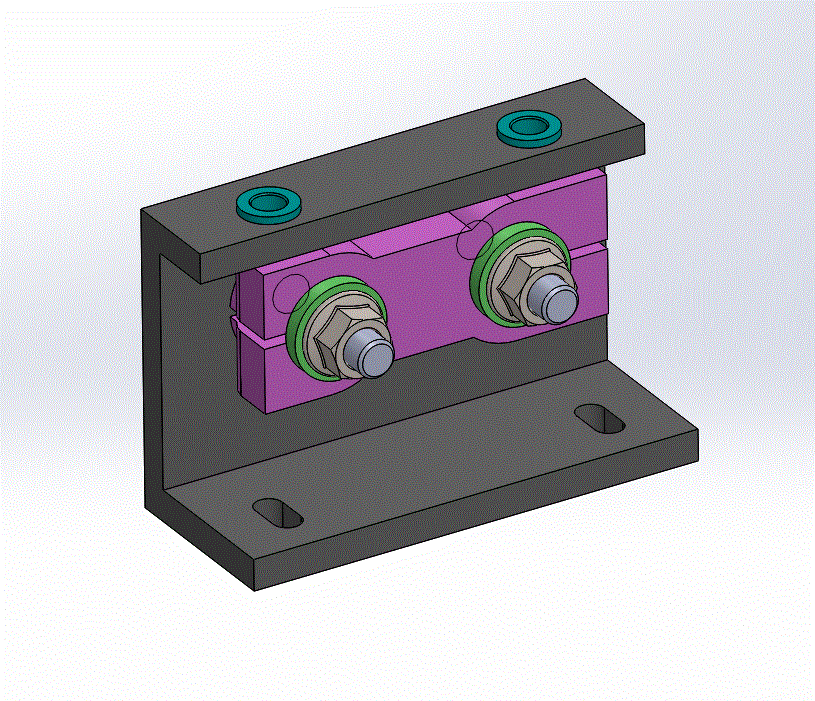 JJ930-前钢板弹簧吊耳加工工艺及钻2-10.5孔夹具设计[含SW三维图]