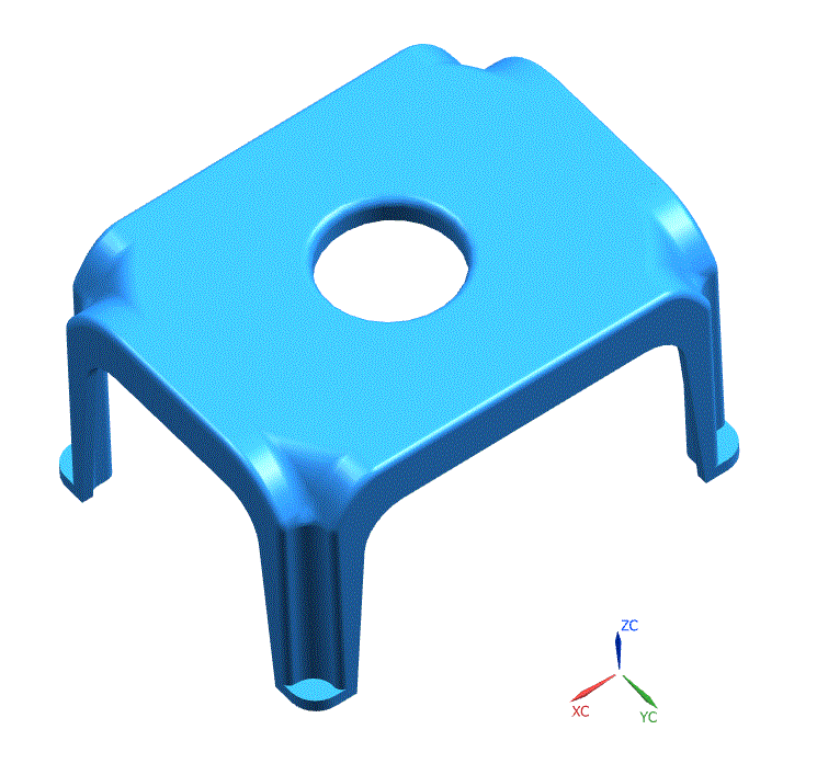 JJ974-玩具板凳注塑模具设计[含UG三维图]