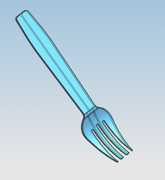 JJ975-塑料饭叉注塑模具设计[含UG三维图]