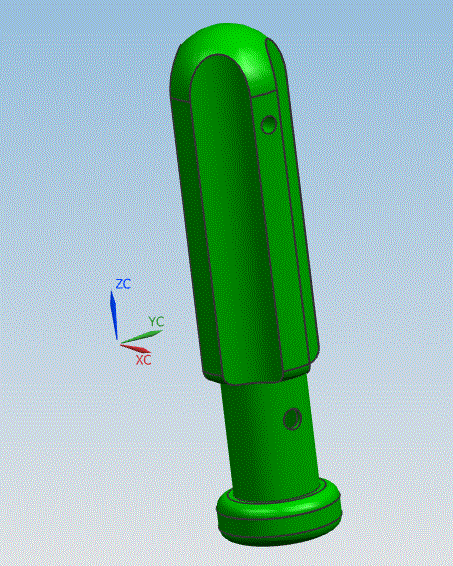 JJ984-螺丝刀把手注塑模具设计[含UG三维图]