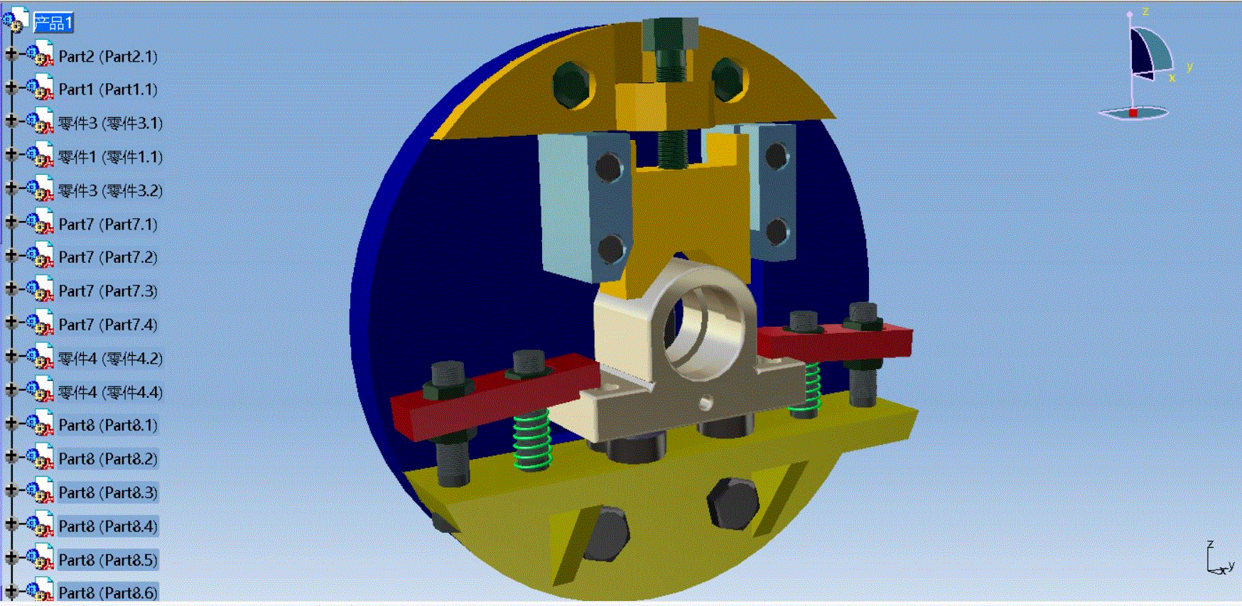 JJ189-轴承座机械加工工艺和夹具设计-镗孔30[含三维图]