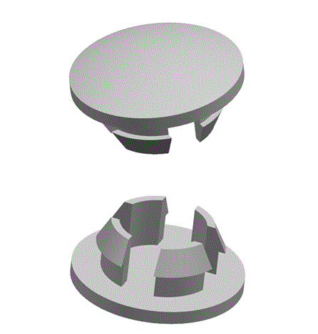 JJ1166-扣盖塑料模具设计[含UG三维图及模流分析]