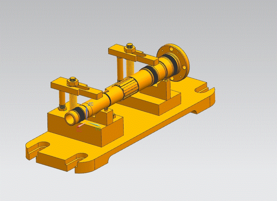 JJ1332-CA6140车床主轴加工工艺及铣键槽夹具设计[含UG三维图]