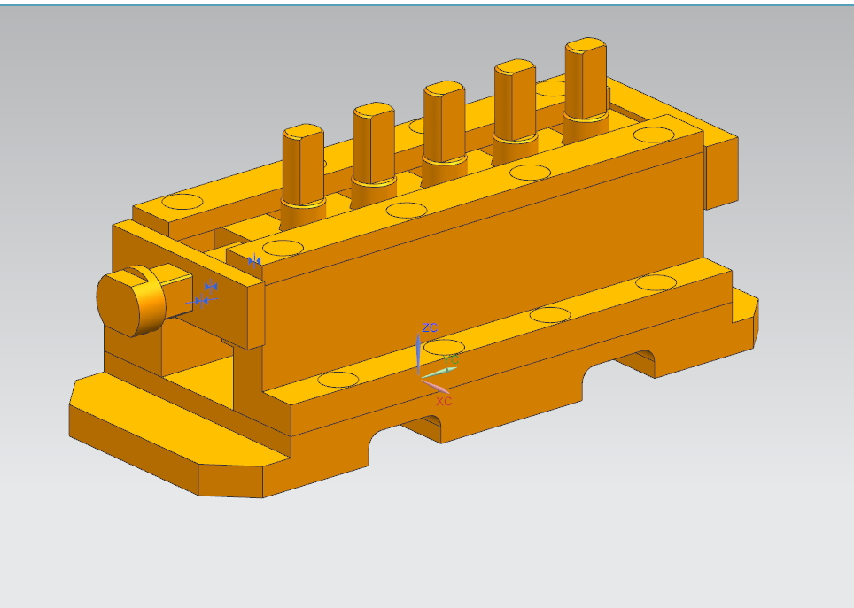 N358-多件连续联动铣床夹具设计[含UG三维图]