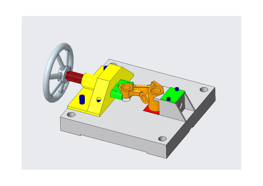 JJ1488-气门摇臂轴支座加工工艺及铣φ28端面夹具设计[含Proe三维图]