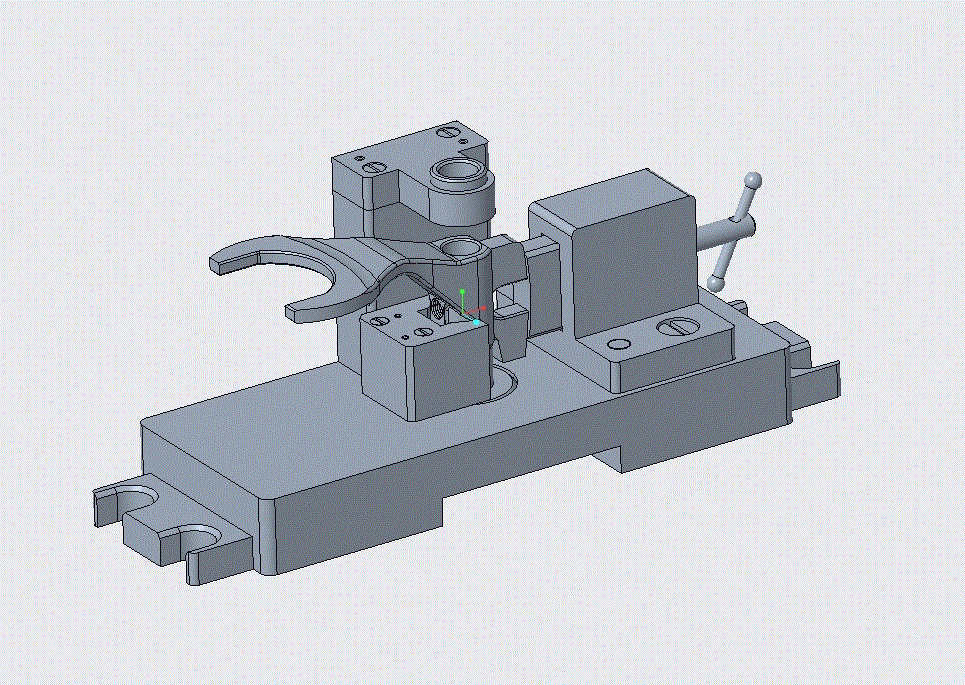 JJ1498-变速器换挡叉加工工艺及钻φ15.81孔夹具设计[含Proe三维图]
