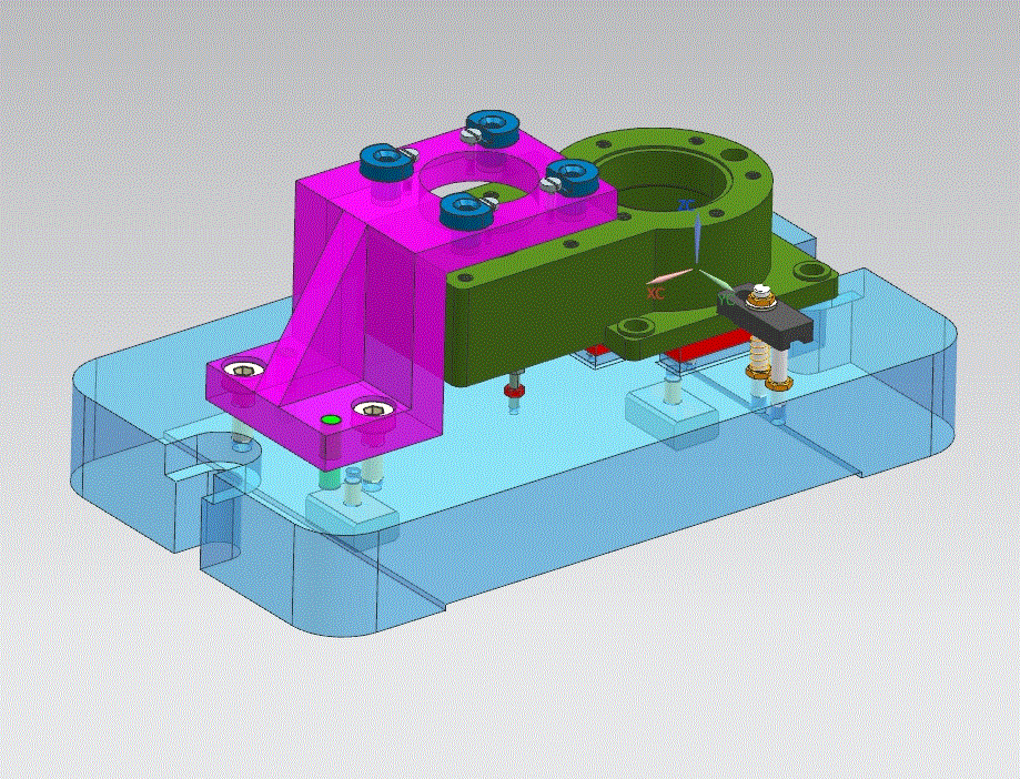 JJ1604-阀腔加工工艺及钻4-M12孔夹具设计[含UG及SW三维图]