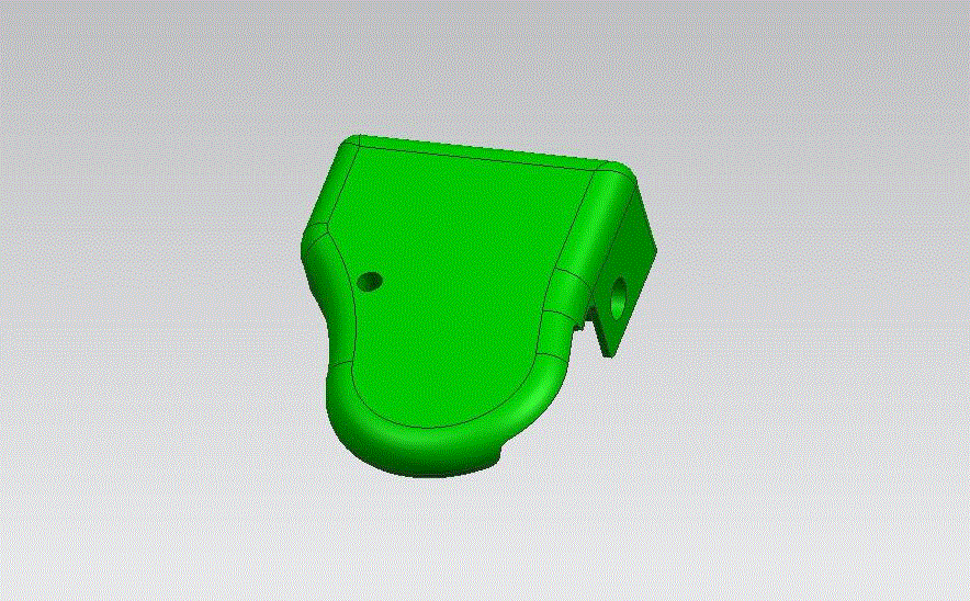 JJ1708-汽车座椅侧面护罩塑料注塑模具设计-侧抽芯[含UG三维图]
