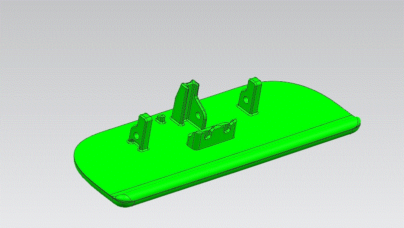 JJ1717-拉手上盖注塑模具设计-抽芯[含UG三维图]