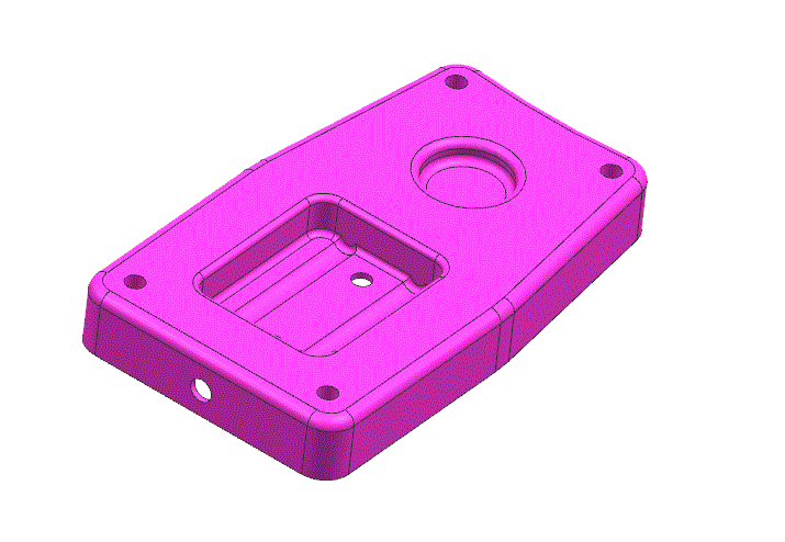 JJ1724-老年人用随身听播放机后盖注塑模具设计-抽芯[含UG三维图]